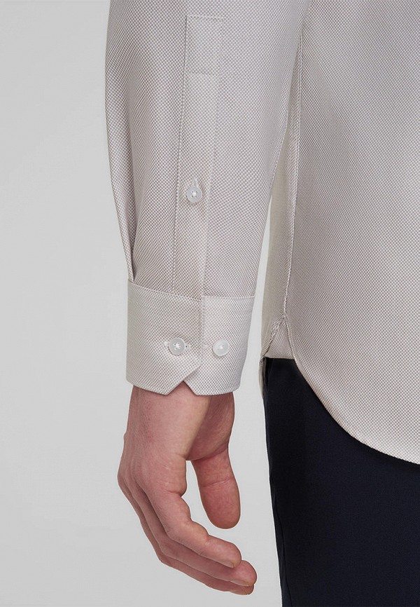 Рубашка Henderson бежевый, размер 42, фото 3