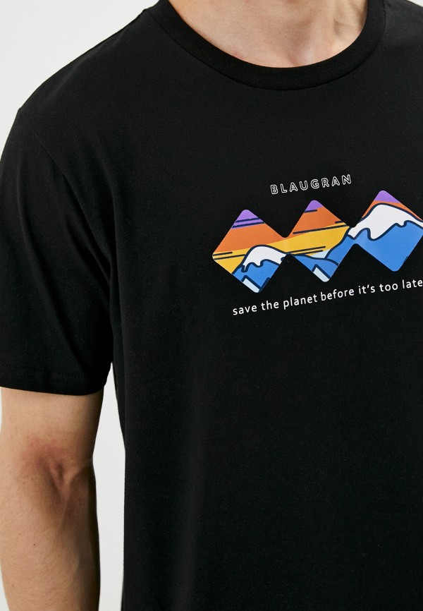 Футболка Blaugran черный, размер 52, фото 3