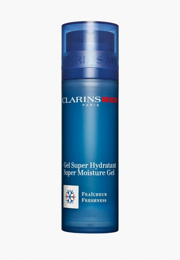 

Гель для лица Clarins, Прозрачный, Men Super Moisture, 50 мл