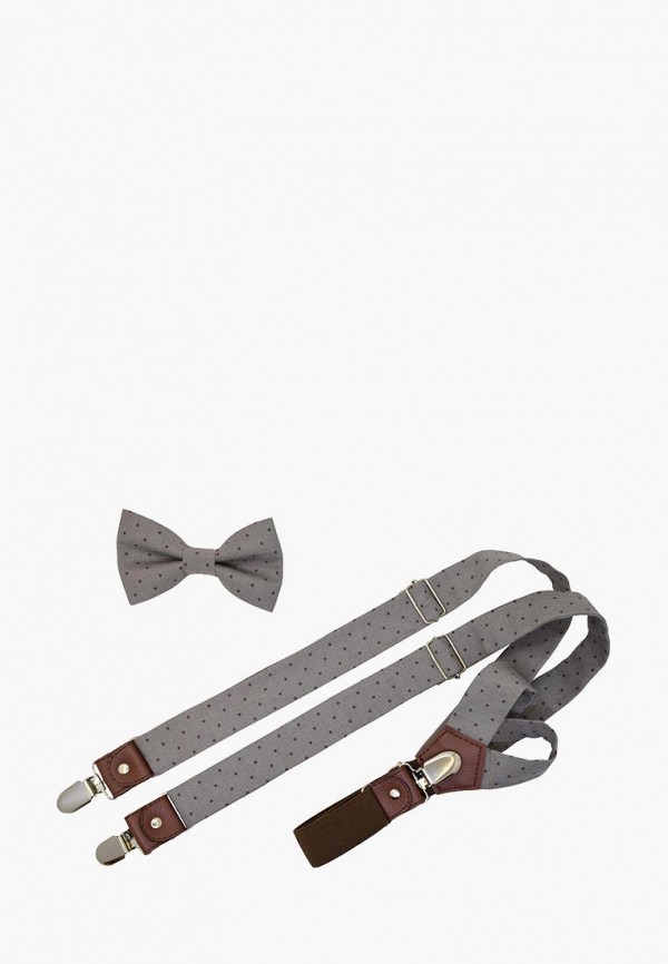 

Бабочка и подтяжки Rainbowtie, Серый