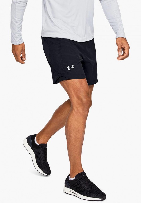 

Шорты спортивные Under Armour, Черный, UA QUALIFIER SPEEDPOCKET 7'' SHORT