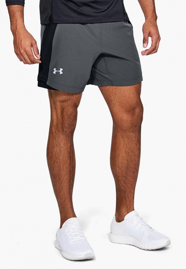 

Шорты спортивные Under Armour, Серый, UA QUALIFIER SPEEDPOCKET 7'' SHORT