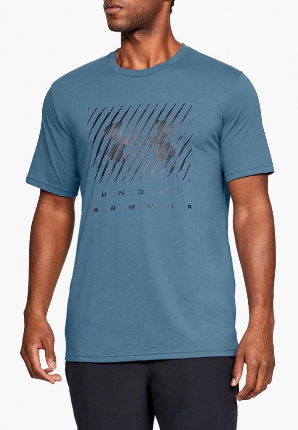 

Футболка спортивная Under Armour, Синий, Under Armour MP002XM1ZJ1R