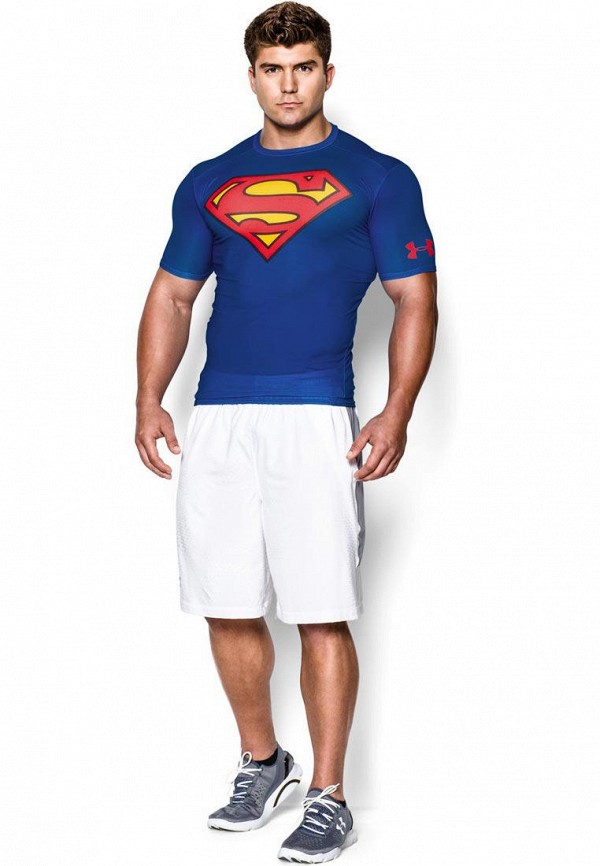 

Футболка спортивная Under Armour, Синий, Alter Ego Comp SS