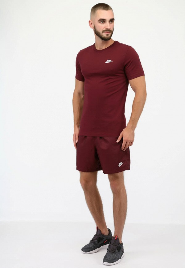 

Футболка спортивная Nike, Nike MP002XM1ZJDV, Бордовый