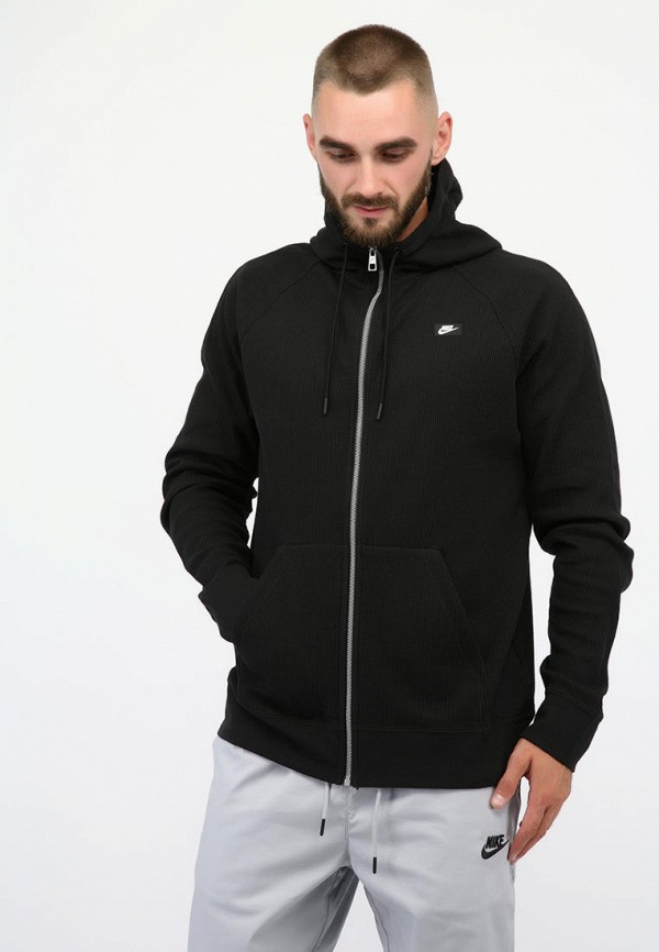 

Толстовка Nike, Черный, M NSW ME HOODIE FZ WAFFLE