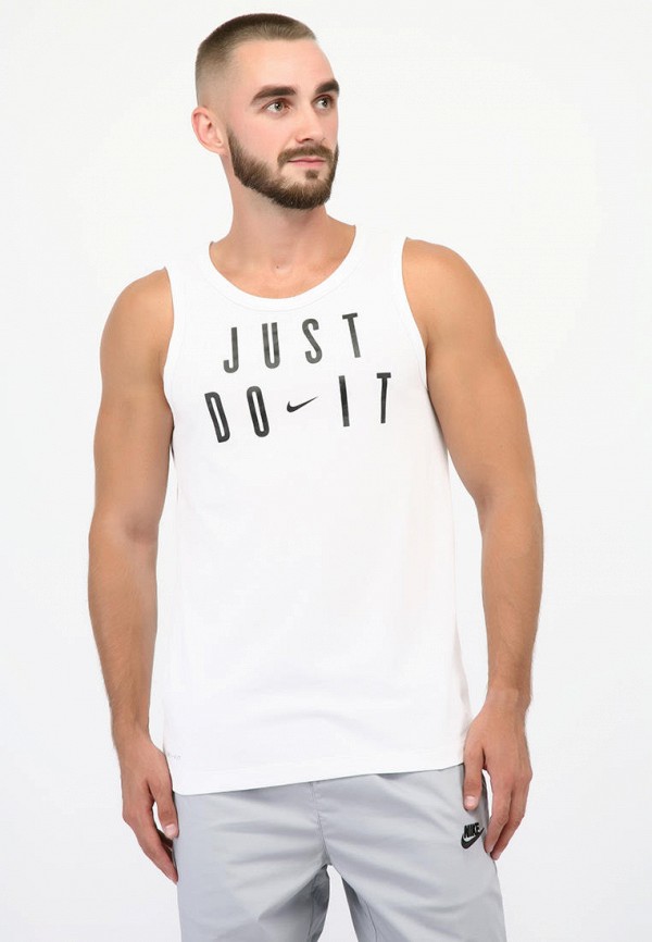 

Майка спортивная Nike, Белый, Nike MP002XM1ZJDY