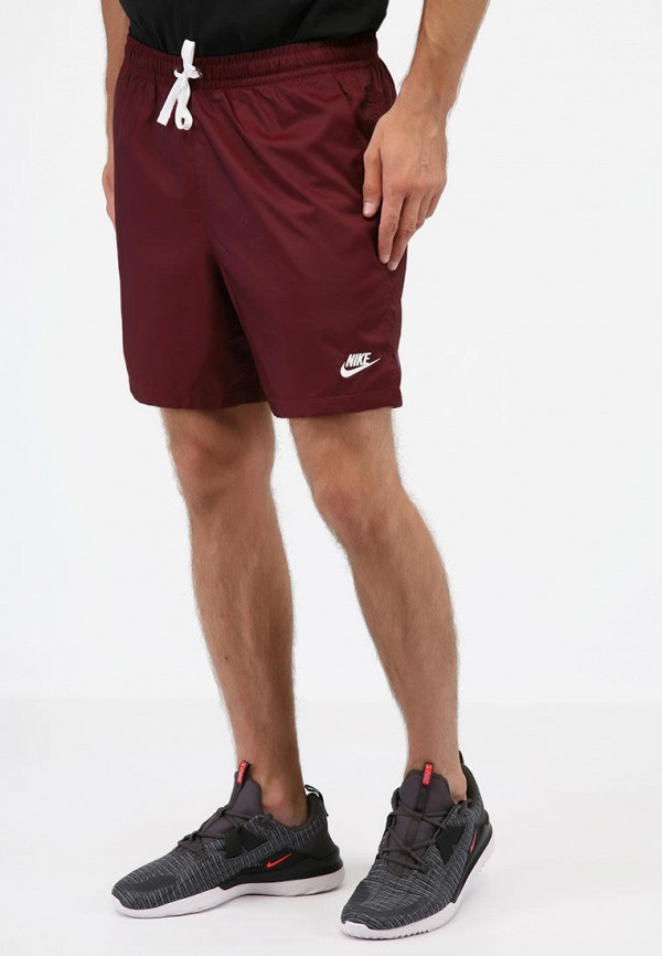 

Шорты спортивные Nike, M NSW CE SHORT WVN FLOW, Бордовый