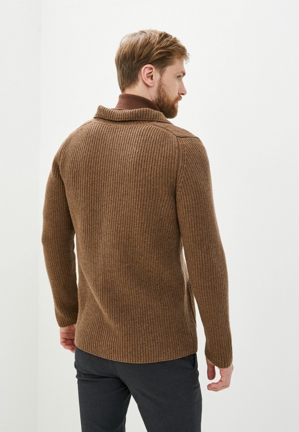 Кардиган Wool Studio цвет коричневый  Фото 3