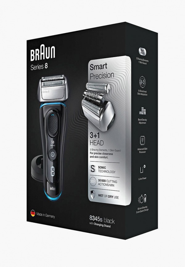 Электробритва Braun черный, размер 00, фото 3