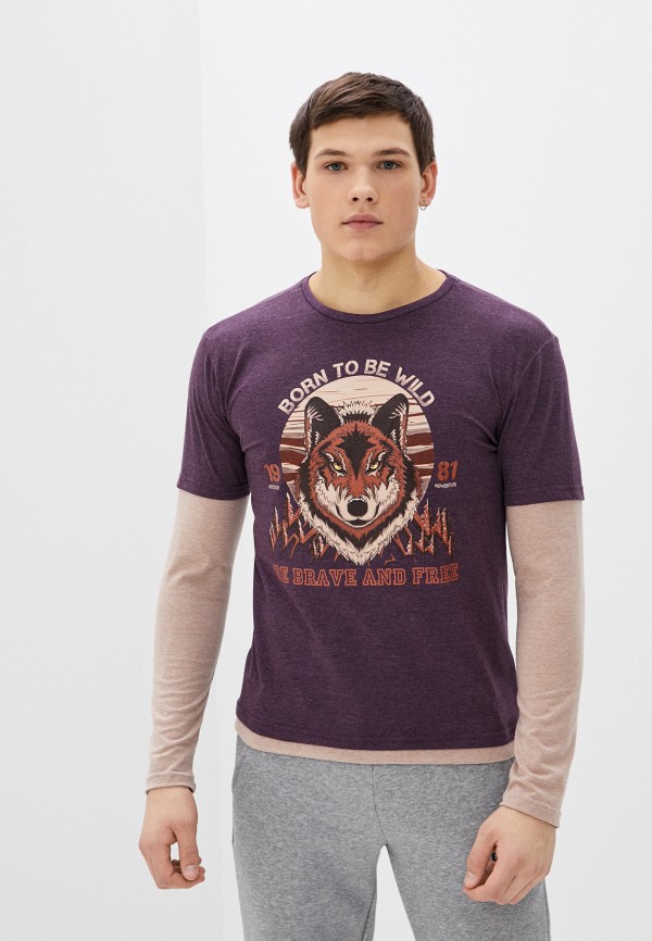 

Лонгслив Street Industries, Фиолетовый