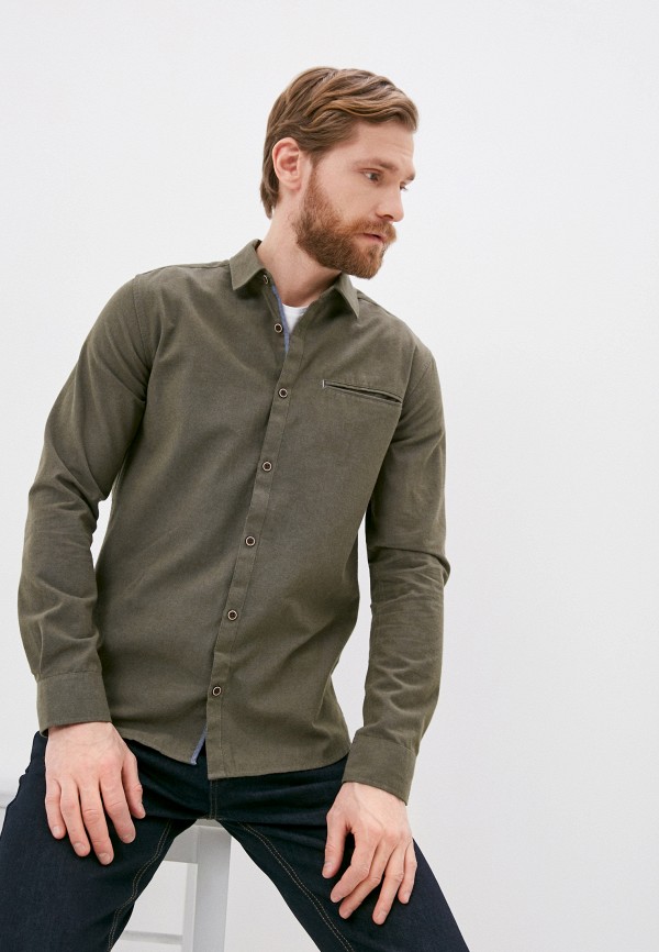 

Рубашка Indicode Jeans, Хаки, Stefan