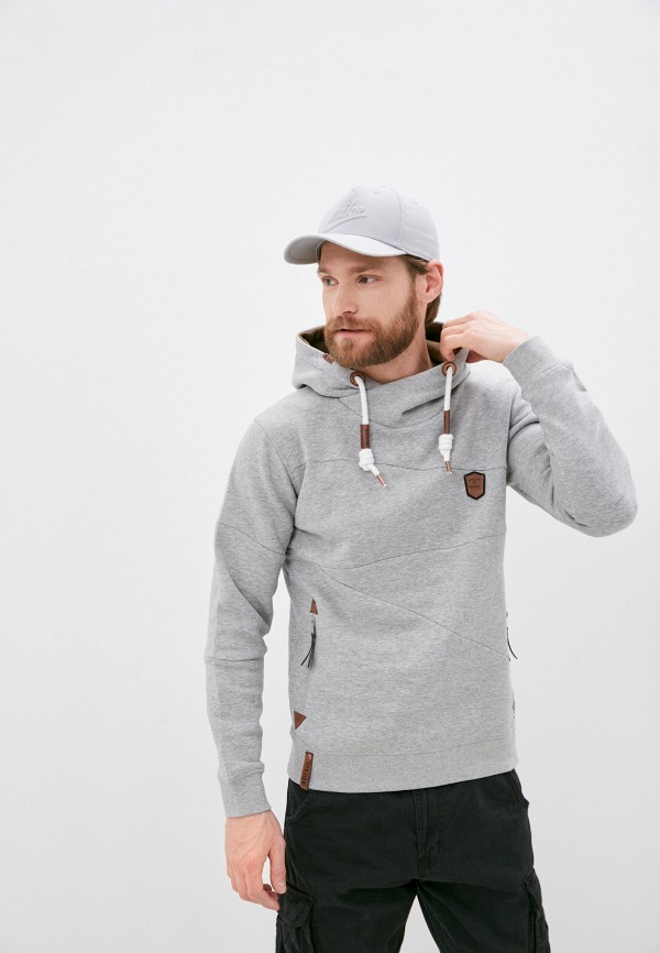 

Худи Indicode Jeans, Серый, Andry