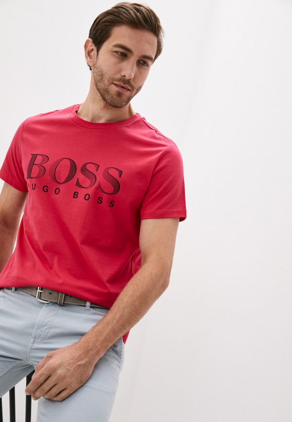 

Футболка Boss, Розовый, T-Shirt RN