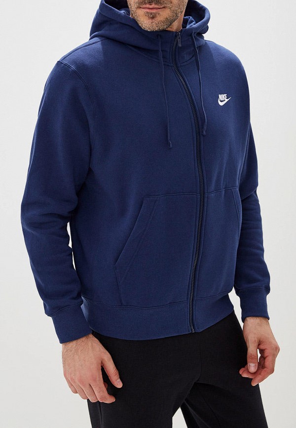 Толстовка Nike, Синий, M NSW CLUB FZ BB