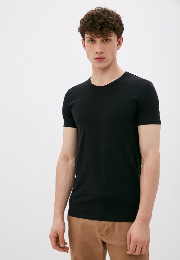 

Футболка Pompea, Черный, T-SHIRT ACTIVE