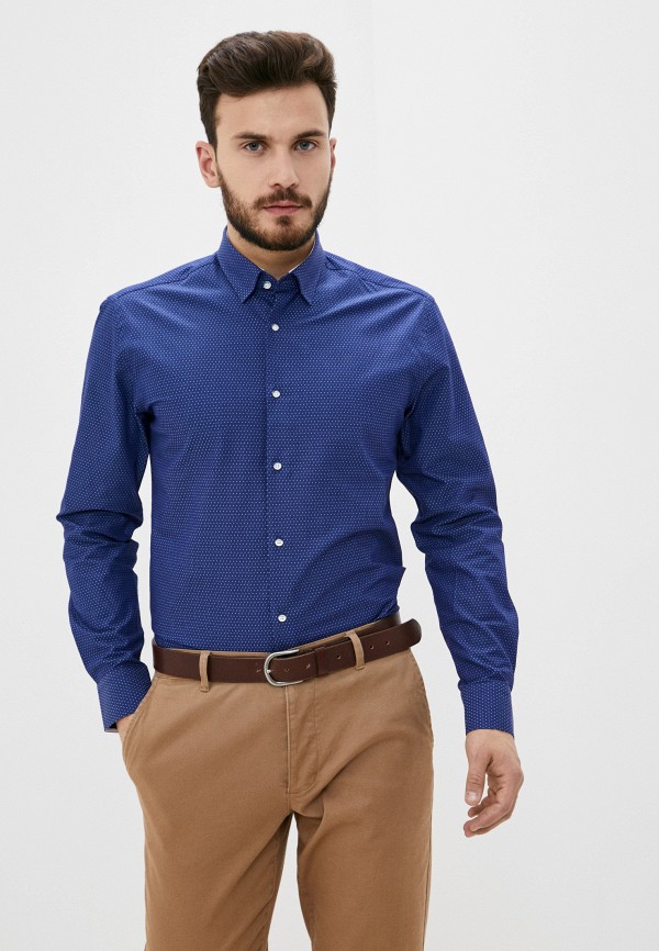 Рубашка Enrico Cerini цвет синий 
