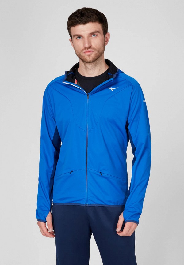 

Ветровка Mizuno, Голубой, Hybrid