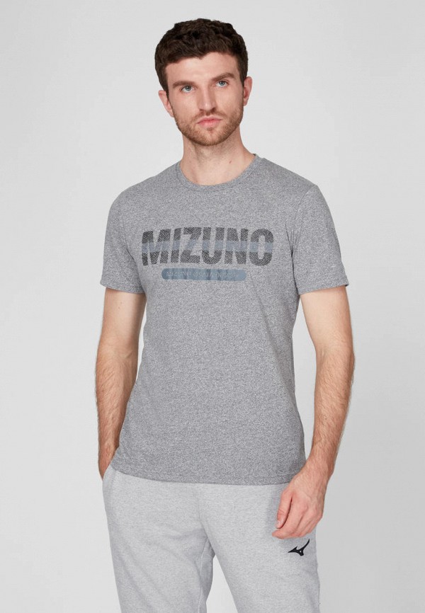 

Футболка спортивная Mizuno, Серый, Heritage