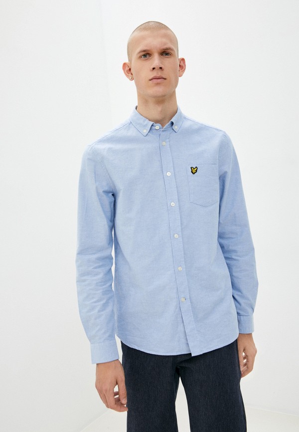 

Рубашка Lyle & Scott, Голубой, Regular Fit Light Weight Oxford Shirt