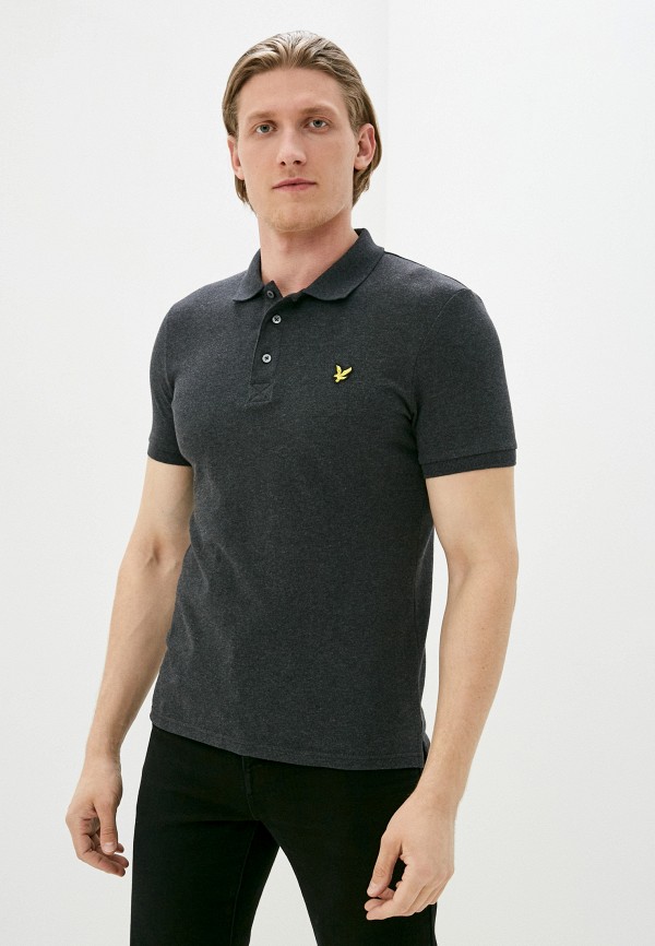 

Поло Lyle & Scott, Серый