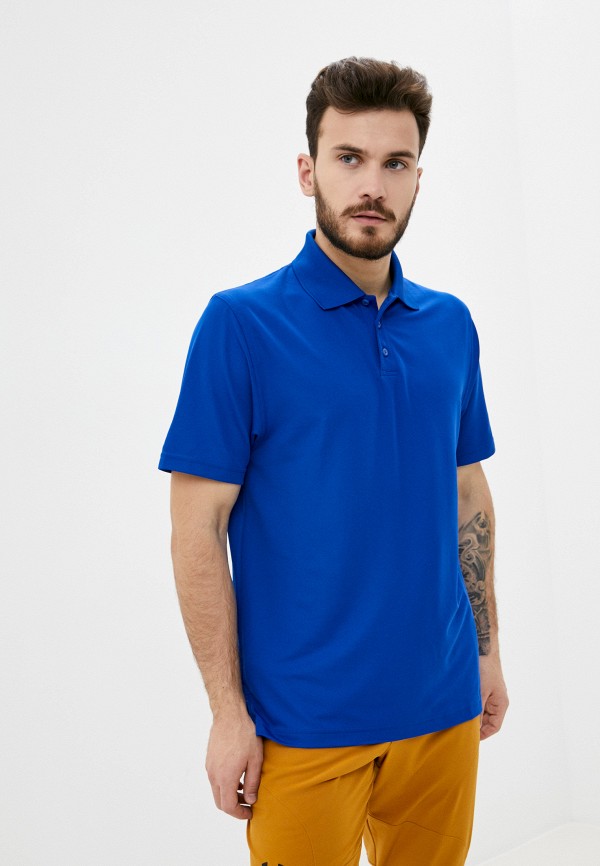 

Поло Under Armour, Синий, UA M's Corp Performance Polo-RYL//WHT
