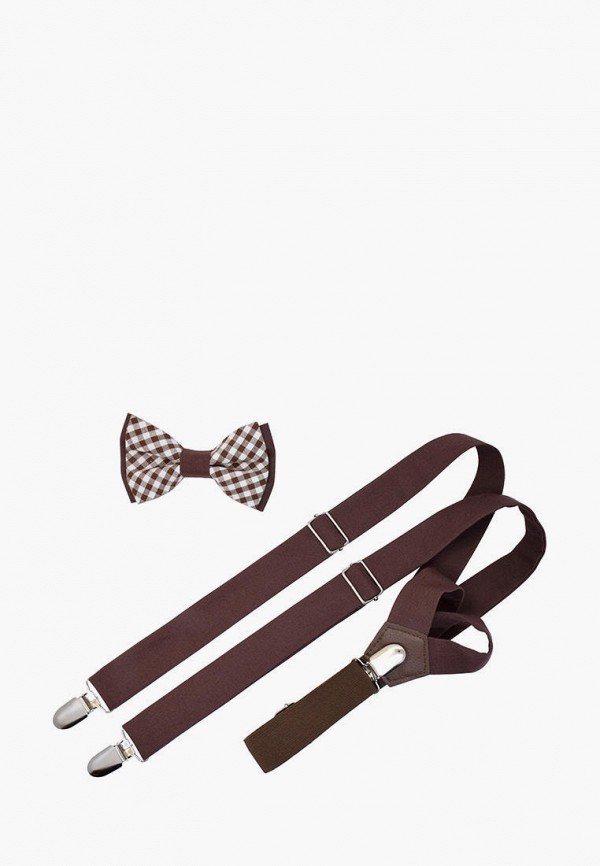 

Бабочка и подтяжки Rainbowtie, Коричневый