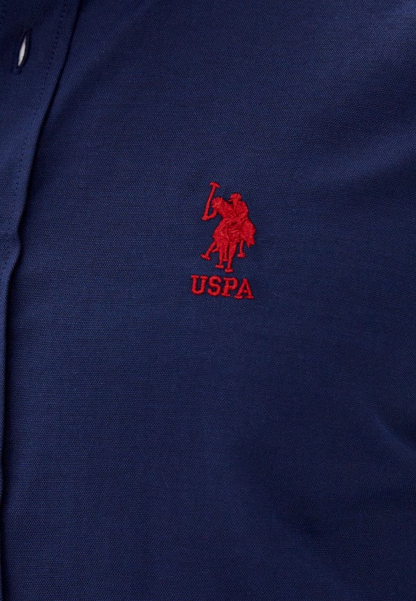 Рубашка U.S. Polo Assn. цвет синий  Фото 4