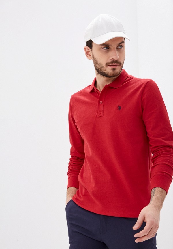 

Поло U.S. Polo Assn, Красный