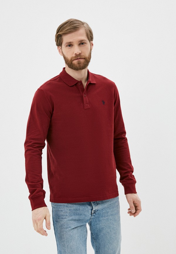 

Поло U.S. Polo Assn, Бордовый