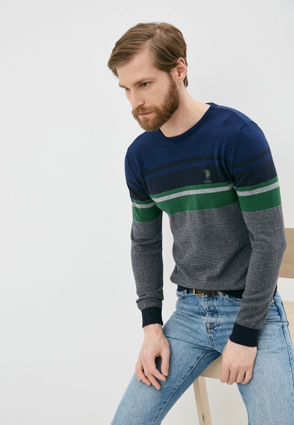 

Джемпер U.S. Polo Assn, Серый