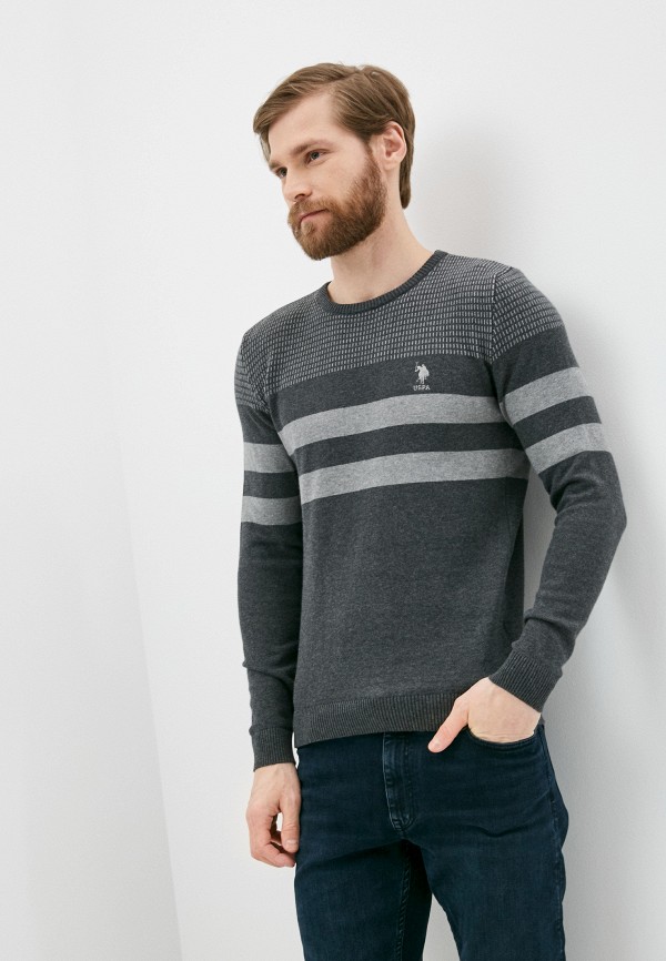 

Джемпер U.S. Polo Assn., Серый