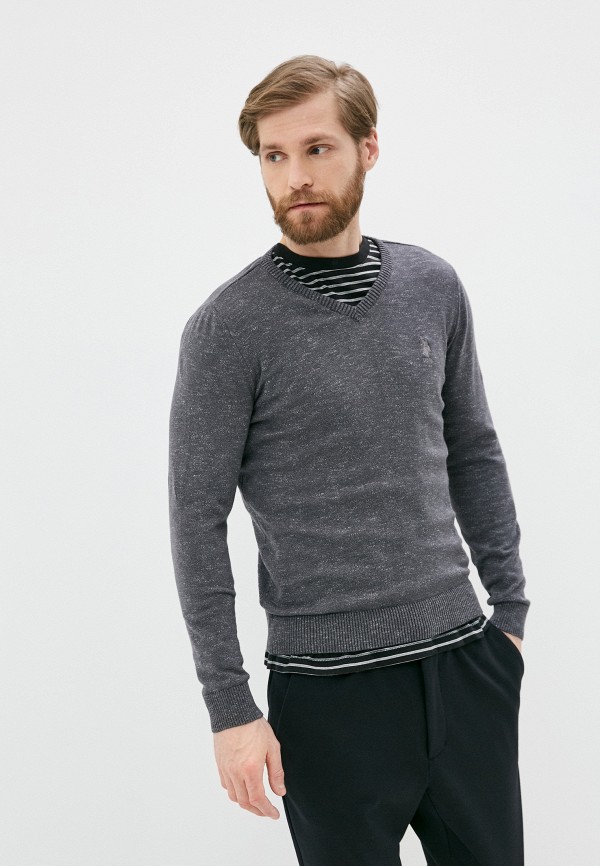 

Пуловер U.S. Polo Assn., Серый