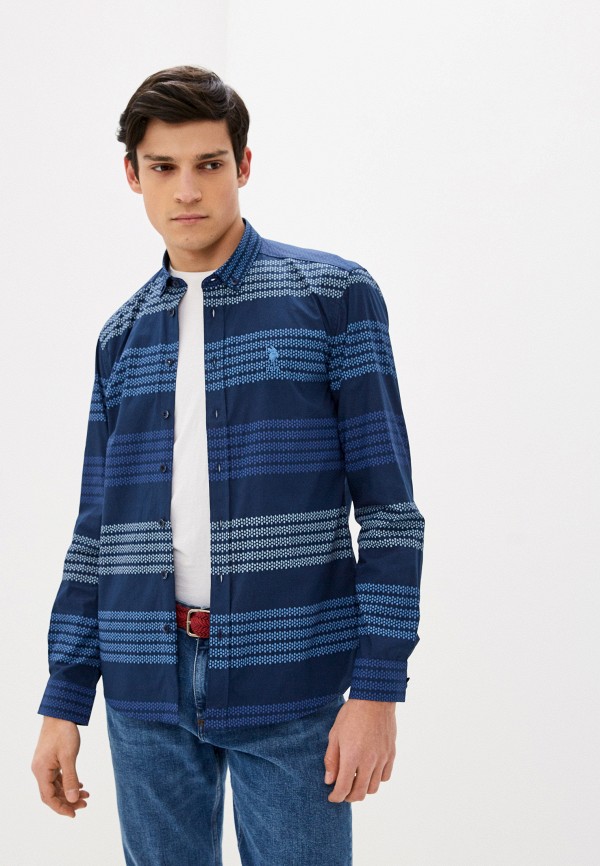 

Рубашка U.S. Polo Assn., Синий