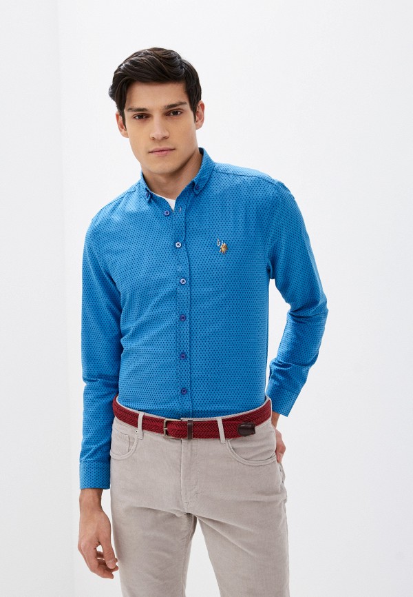 

Рубашка U.S. Polo Assn, Синий