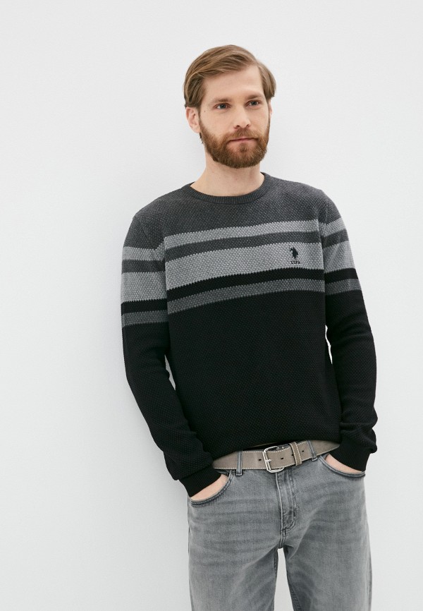 

Джемпер U.S. Polo Assn, Серый