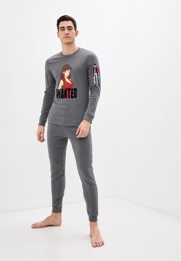 

Пижама Intimissimi, Серый, Intimissimi MP002XM1ZMZD