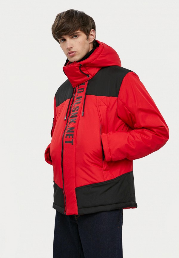 Куртка утепленная Finn Flare красный  MP002XM1ZMZF