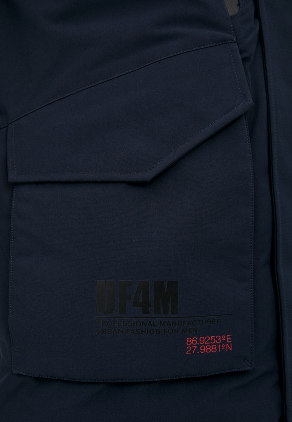 Куртка утепленная Urban Fashion for Men цвет синий  Фото 5