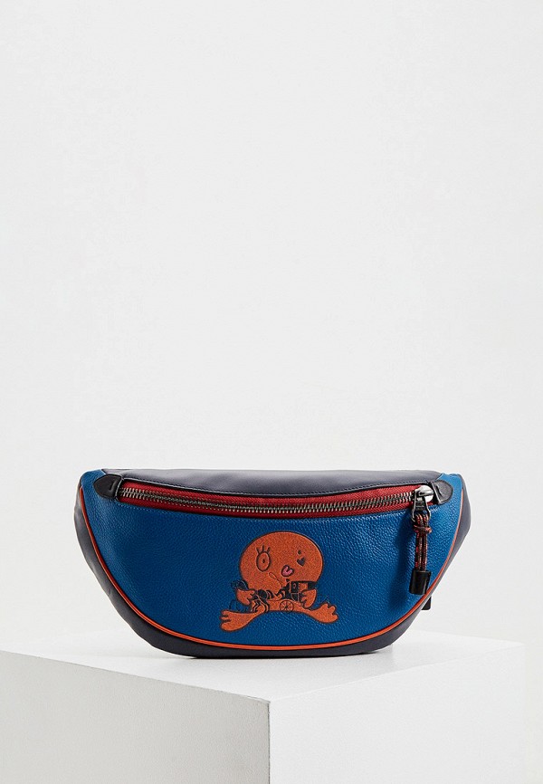 

Сумка поясная Coach, Синий