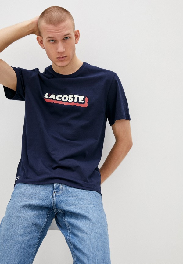 

Футболка Lacoste, Синий