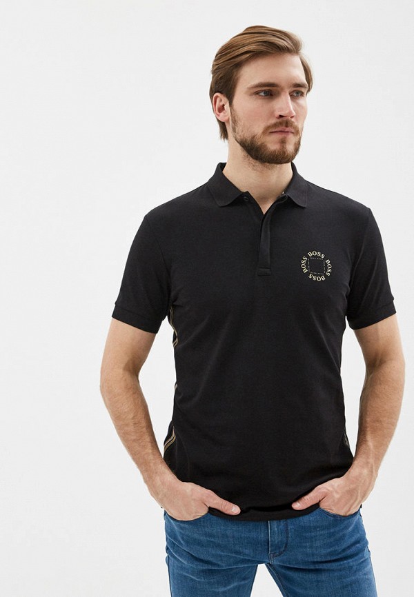 

Поло Boss, Черный, Paddy 8