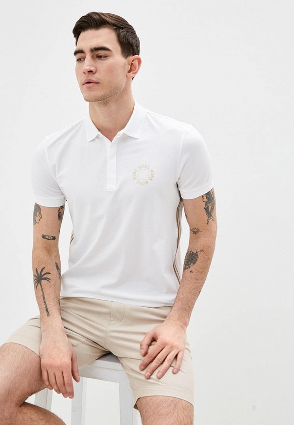 

Поло Boss, Белый, Paddy 8