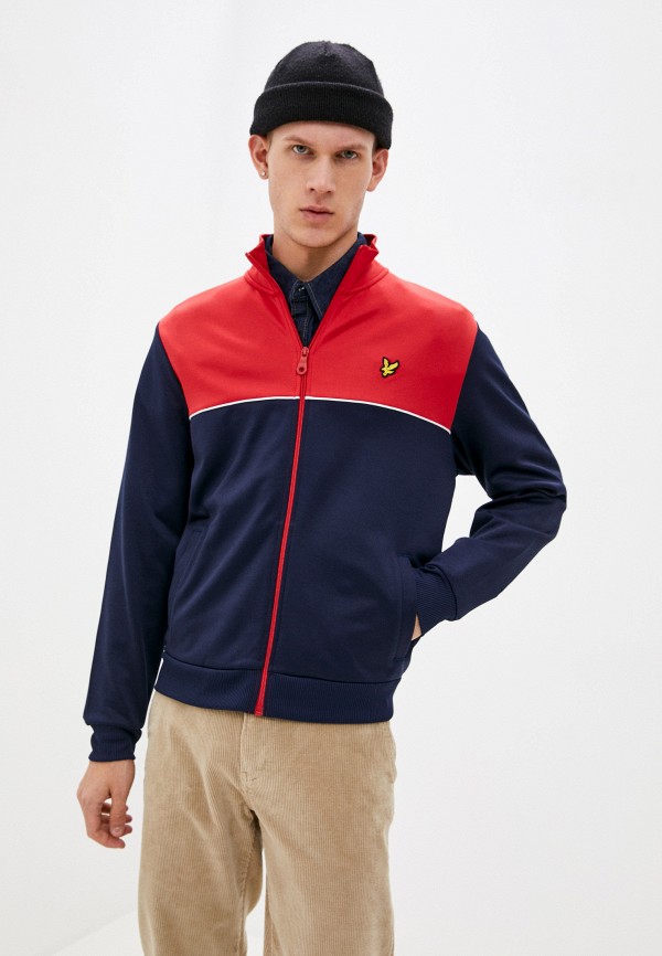 

Олимпийка Lyle & Scott, Синий, Yoke Stripe Funnel Neck