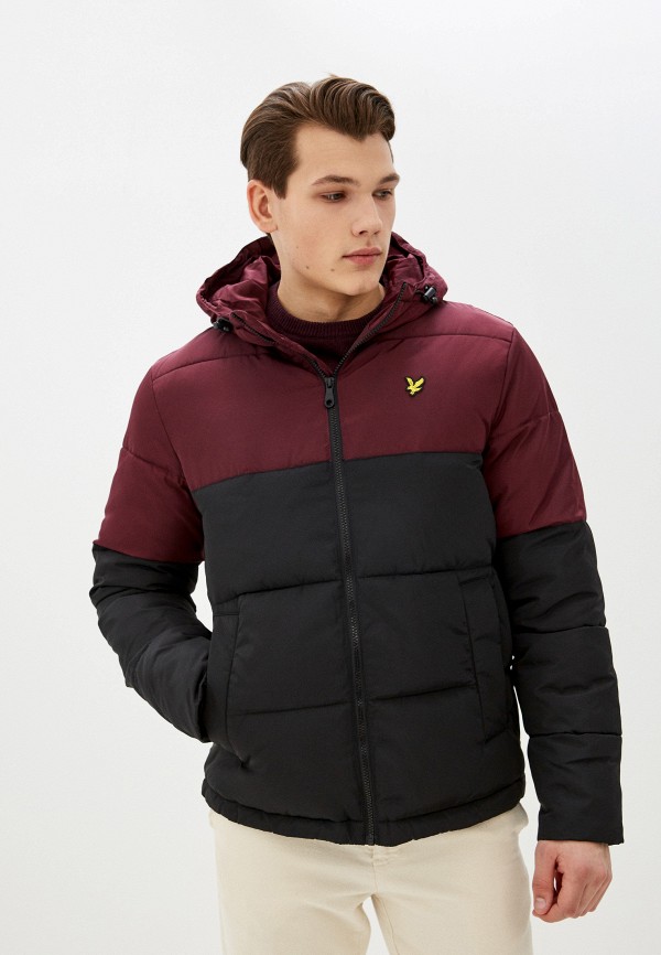 

Куртка утепленная Lyle & Scott, Черный, Colourblock Puffer Jacket