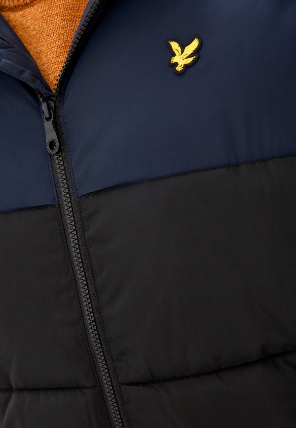 

Куртка утепленная Lyle & Scott, Черный, Colourblock Puffer Jacket