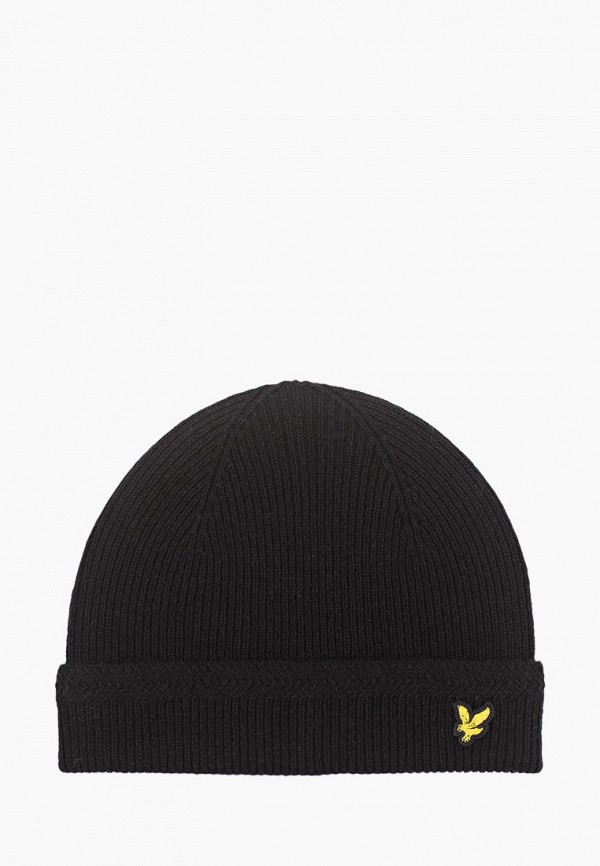 

Шапка Lyle & Scott, Черный, Racked Rib Beanie