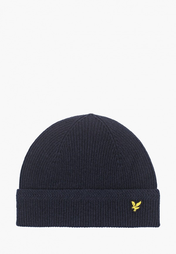 

Шапка Lyle & Scott, Синий, Racked Rib Beanie