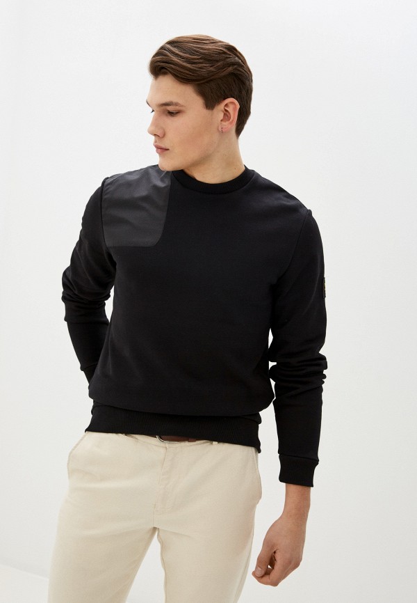 

Свитшот Lyle & Scott, Черный, Ripstop Applique Sweat