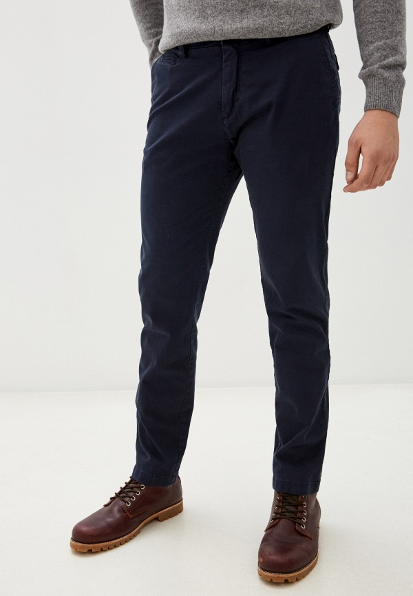

Брюки Lyle & Scott, Синий, Straight Fit Chino